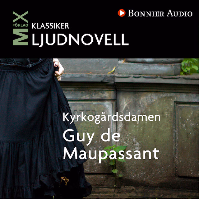 Omslag: Kyrkogårdsdamen: novell