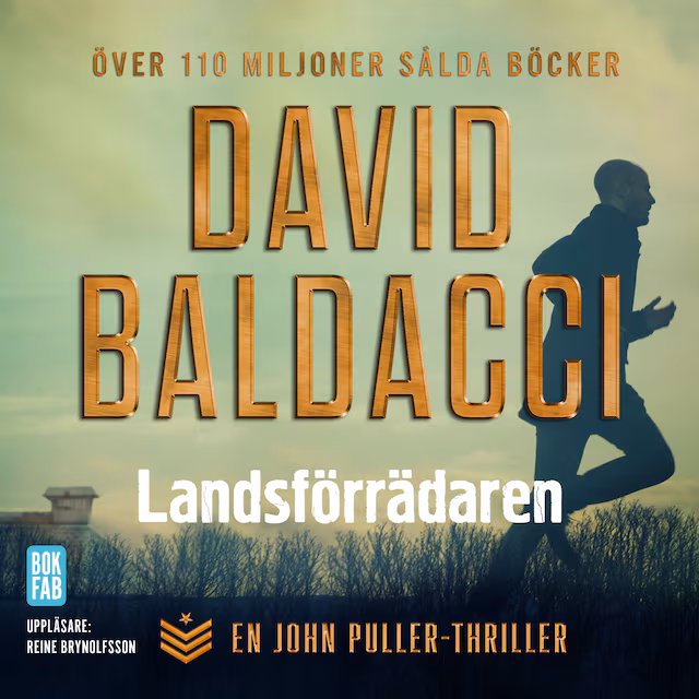 Omslag till ljudboken Landsförrädaren
