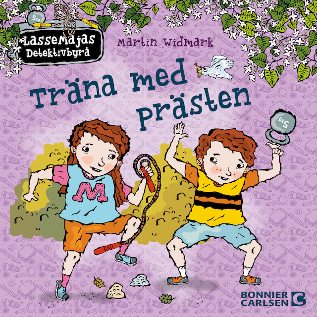 Omslag: LasseMajas sommarlovsbok. Träna med Prästen
