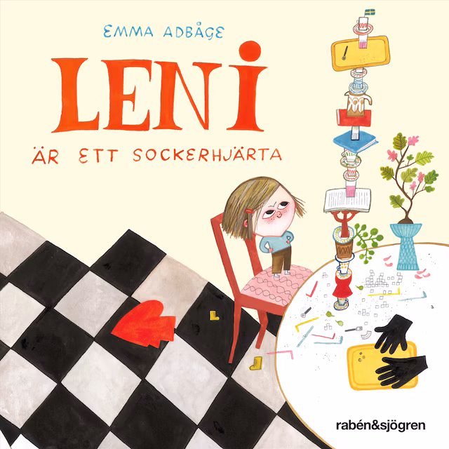 Omslag: Leni är ett sockerhjärta