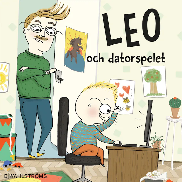 Omslag till ljudboken Leo och datorspelet