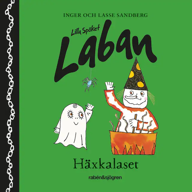 Omslag: Lilla Spöket Laban: Häxkalaset