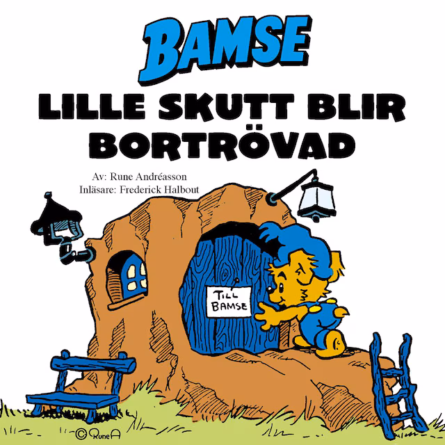 Omslag till ljudboken Lille Skutt blir bortrövad