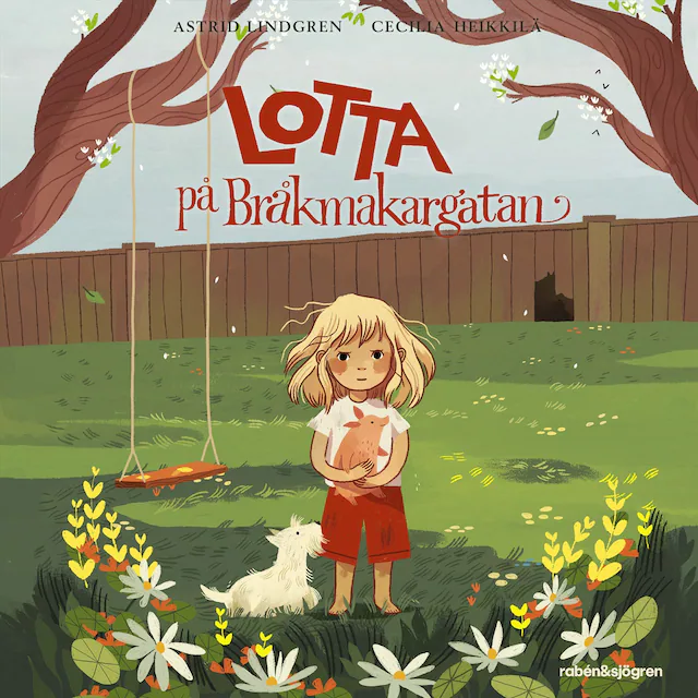 Omslag till ljudboken Lotta på Bråkmakargatan