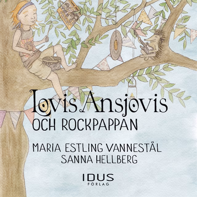 Omslag: Lovis Ansjovis och Rockpappan