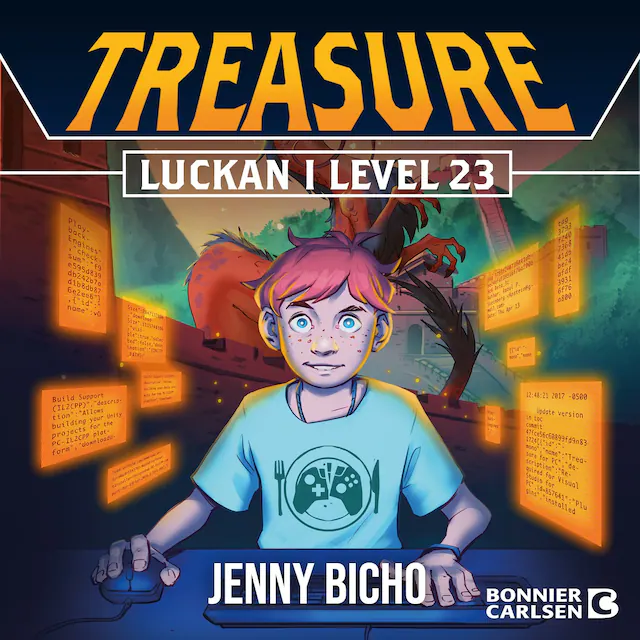Omslag till ljudboken Luckan i level 23