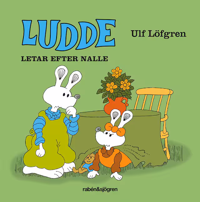 Omslag: Ludde letar efter Nalle