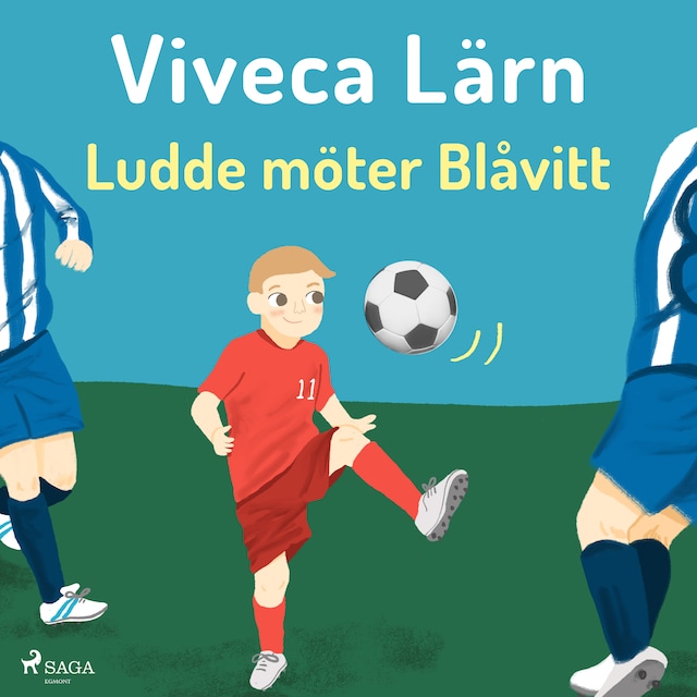 Omslag: Ludde möter blåvitt