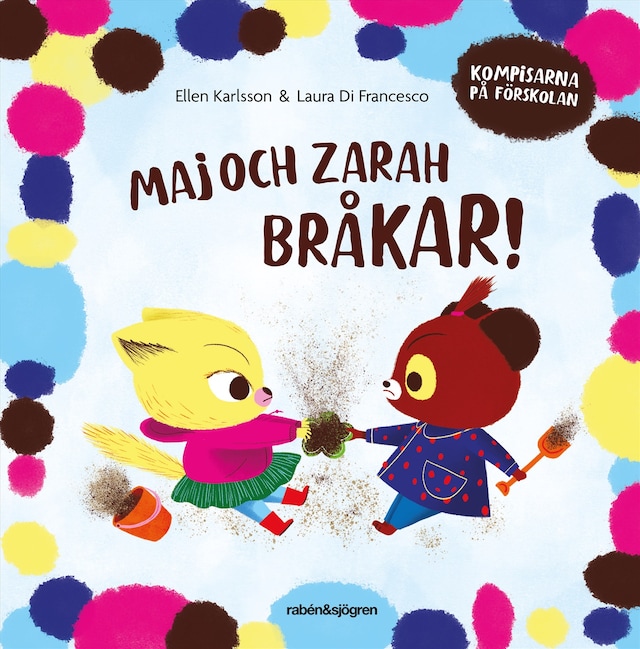 Omslag: Maj och Zarah bråkar!