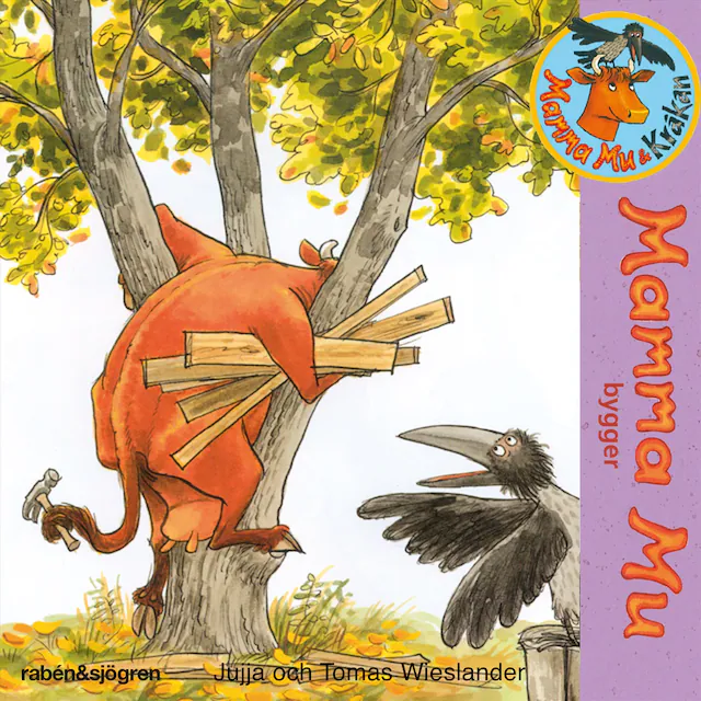 Omslag: Mamma Mu bygger