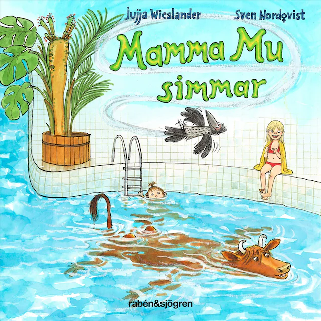 Omslag: Mamma Mu simmar