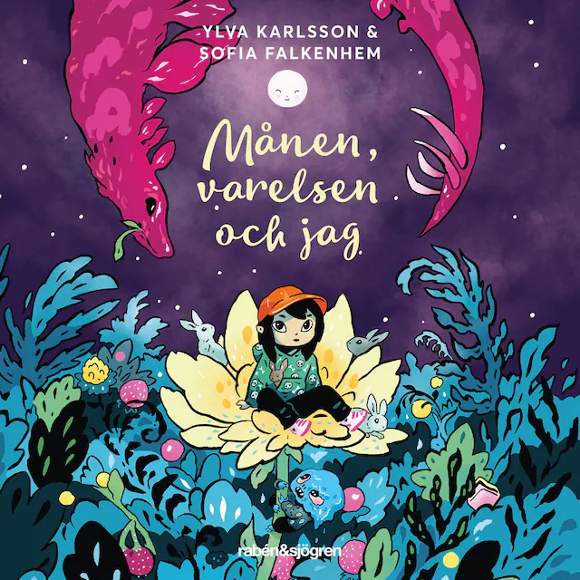 Omslag till ljudboken Månen, varelsen och jag
