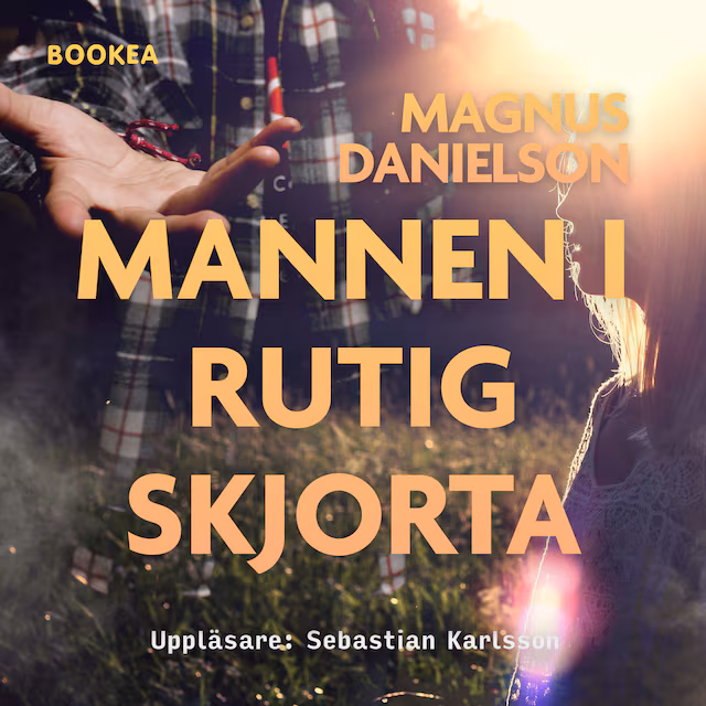 Omslag till ljudboken Mannen i rutig skjorta