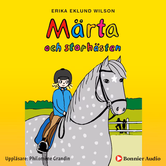 Omslag: Märta och storhästen