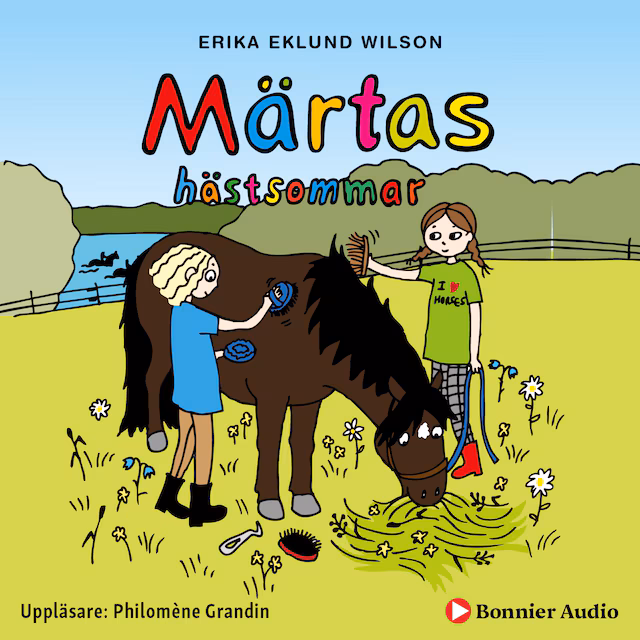 Omslag: Märtas hästsommar