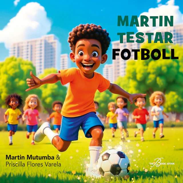 Omslag: Martin testar fotboll