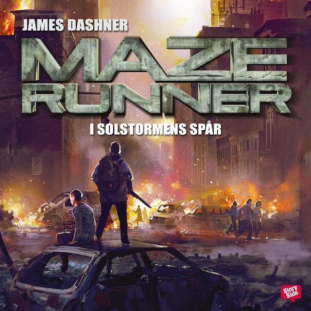 Omslag: Maze runner - I solstormens spår