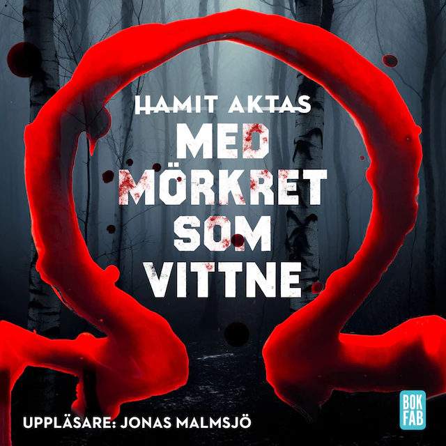 Omslag till ljudboken Med mörkret som vittne