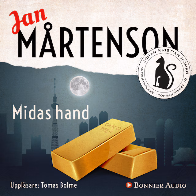 Omslag till ljudboken Midas hand