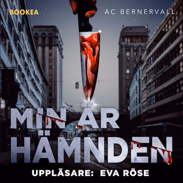 Omslag till ljudboken Min är hämnden