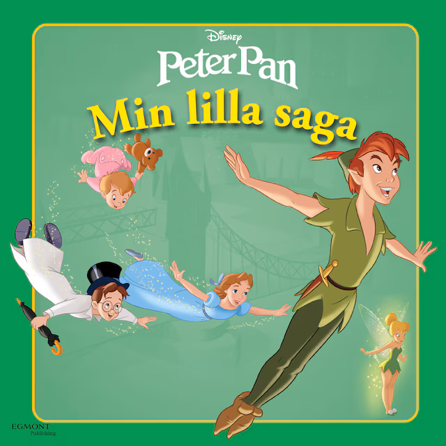 Omslag: Min lilla saga - Peter Pan