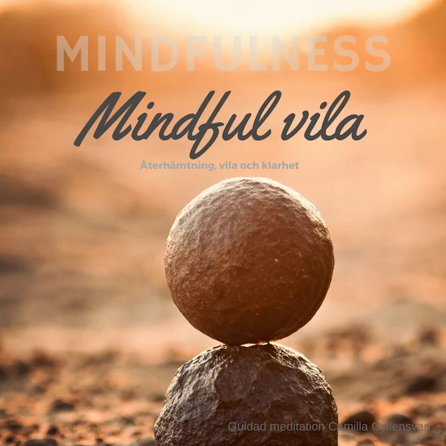 Omslag: Mindful vila