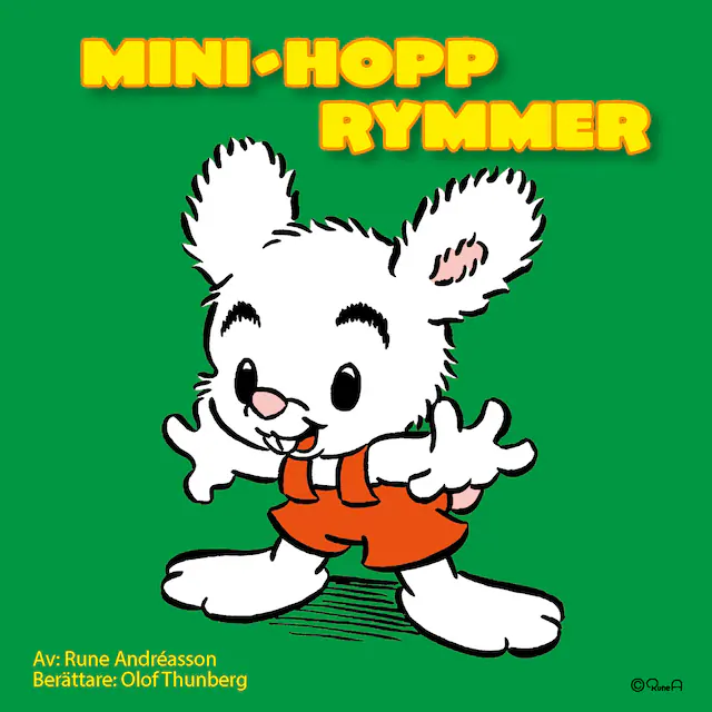 Omslag till ljudboken Mini-Hopp rymmer