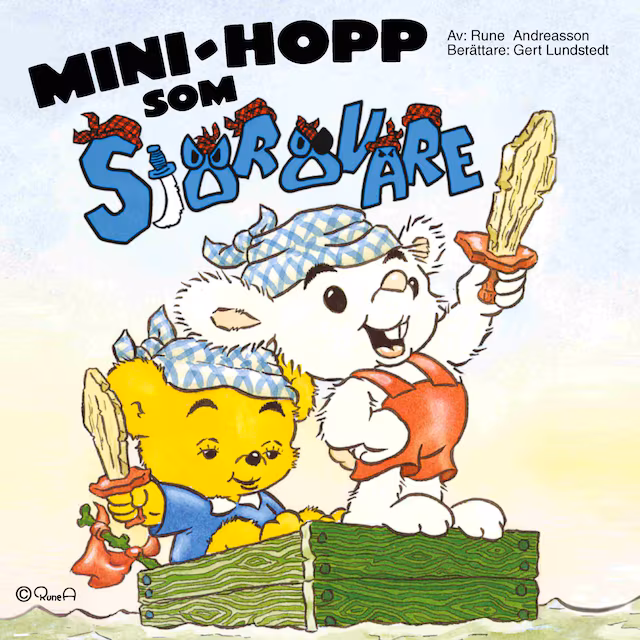 Omslag: Mini-Hopp som sjörövare