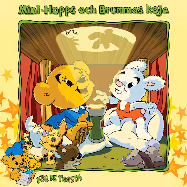 Omslag: Mini-Hopps och Brummas koja