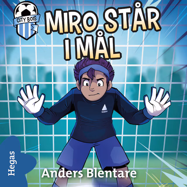 Omslag: Miro står i mål