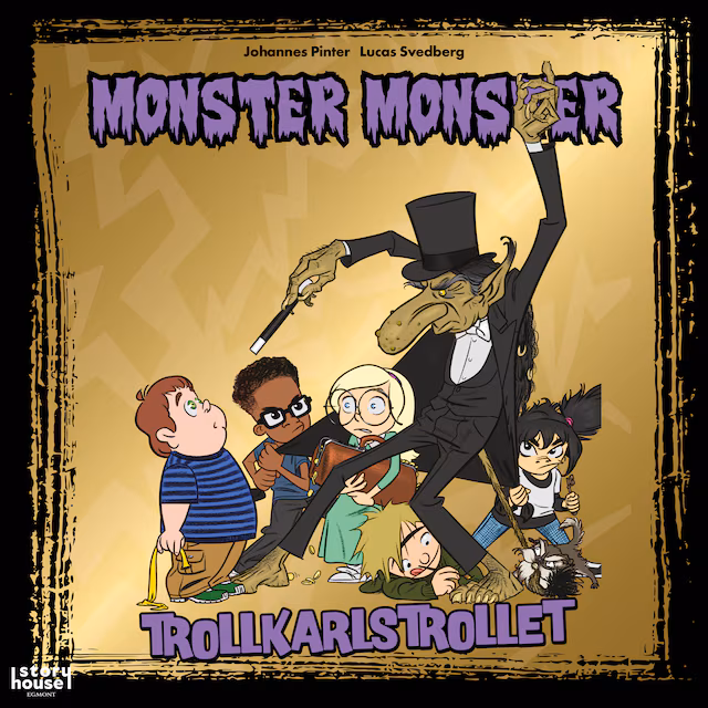 Omslag: Monster Monster 5 - Trollkarlstrollet
