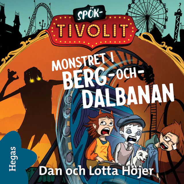 Omslag till ljudboken Monstret i berg-och-dalbanan