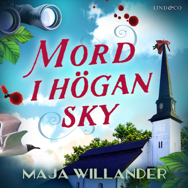 Omslag: Mord i högan sky