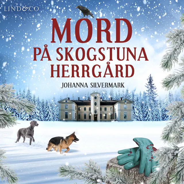 Omslag: Mord på Skogstuna herrgård