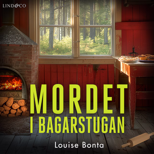 Omslag till ljudboken Mordet i bagarstugan