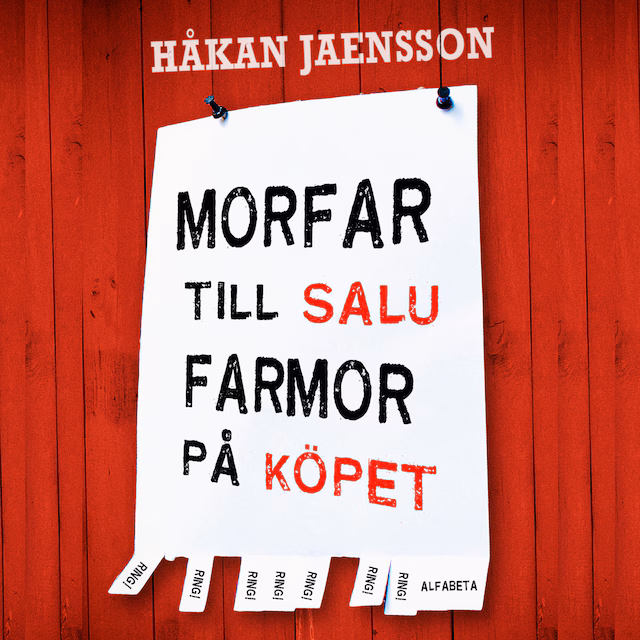 Omslag: Morfar till salu, farmor på köpet