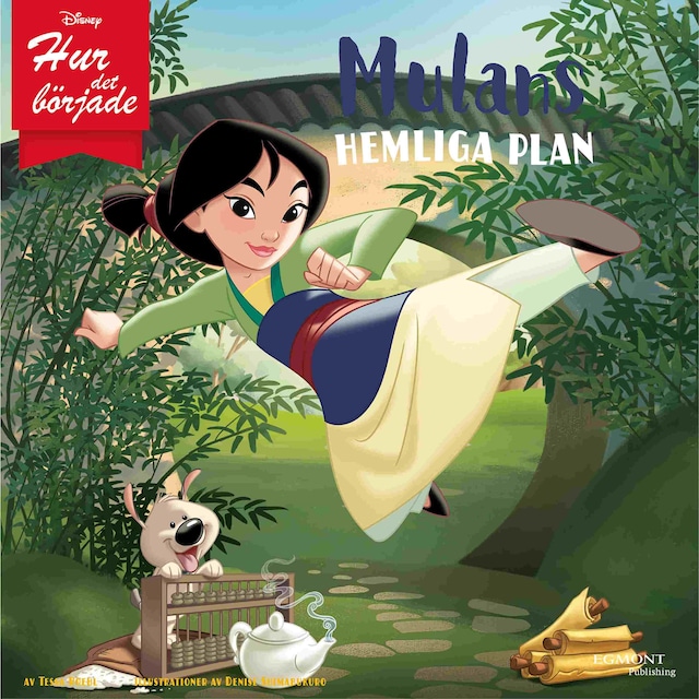 Omslag: Mulans hemliga plan