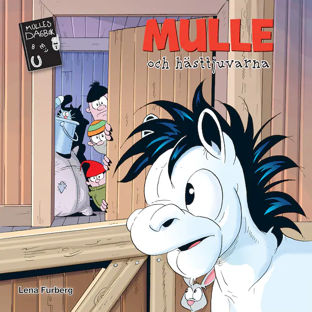 Omslag: Mulle och hästtjuvarna
