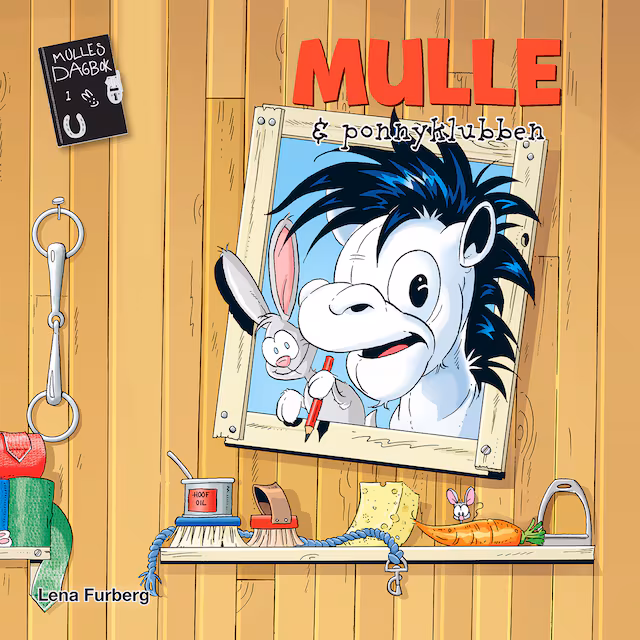 Omslag: Mulle och ponnyklubben