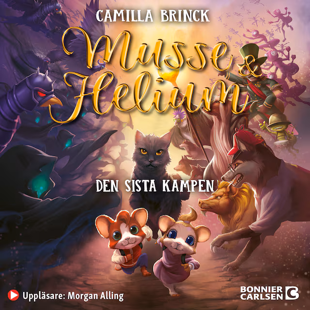 Omslag: Musse & Helium. Den sista kampen