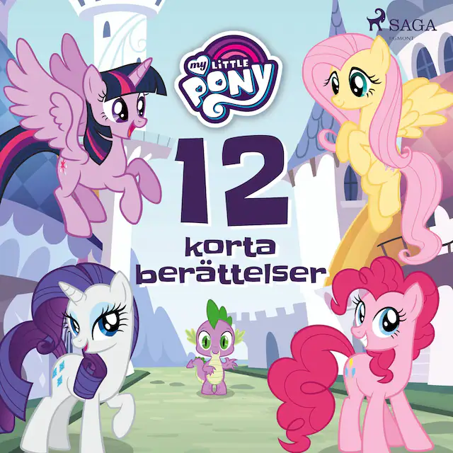 Omslag till ljudboken My Little Pony - 12 korta berättelser