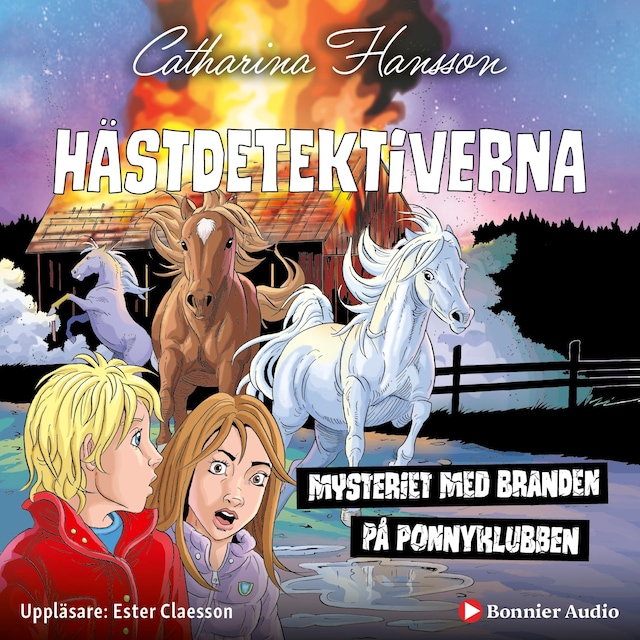 Omslag: Mysteriet med branden på ponnyklubben