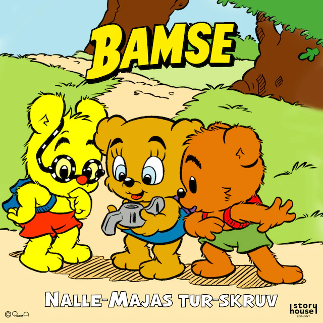 Omslag: Nalle-Majas tur-skruv