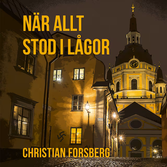 Omslag till ljudboken När allt stod i lågor