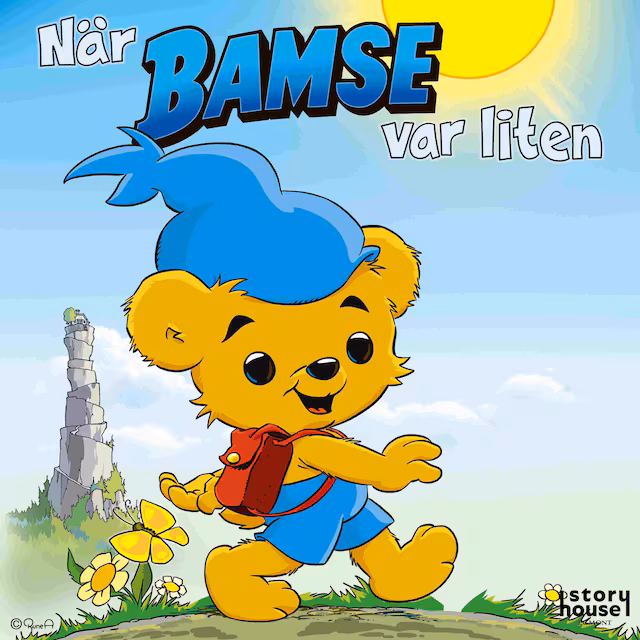 Omslag: När Bamse var liten