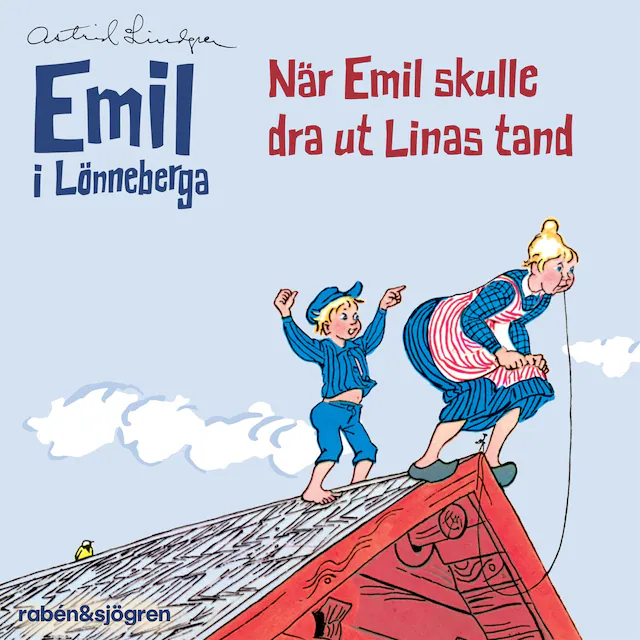 Omslag till ljudboken När Emil skulle dra ut Linas tand (Ljudsaga)
