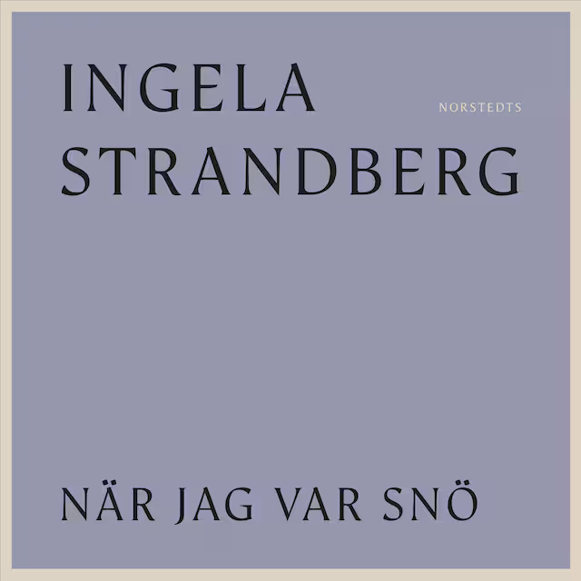 Omslag: När jag var snö