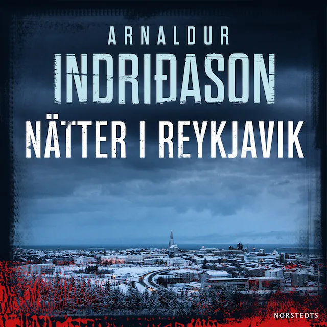 Omslag till ljudboken Nätter i Reykjavik