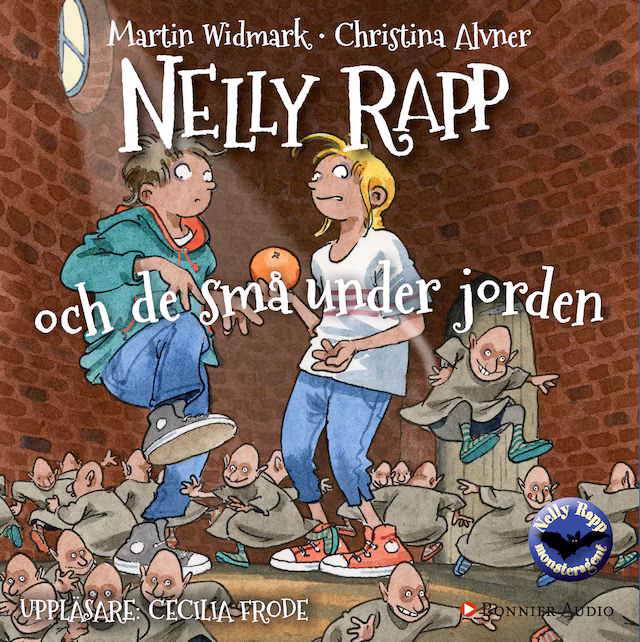 Omslag: Nelly Rapp och de små under jorden