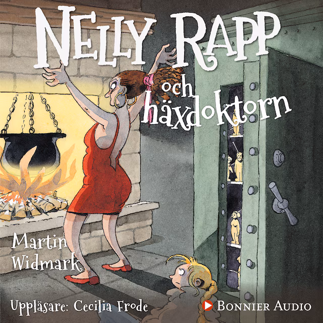 Omslag: Nelly Rapp och häxdoktorn